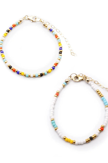 Beatriz Colorful Beaded Bracelet Set